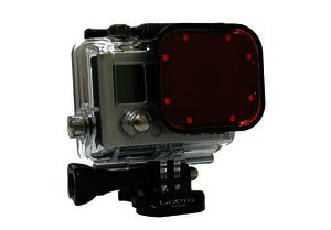 Polar Pro Slim Frame Red Glass Filter - Hero3