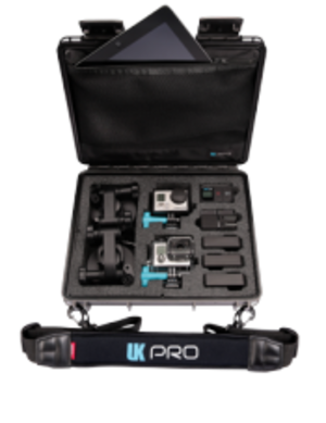 UK Pro POV40 camera case for 2 GoPro HERO cameras