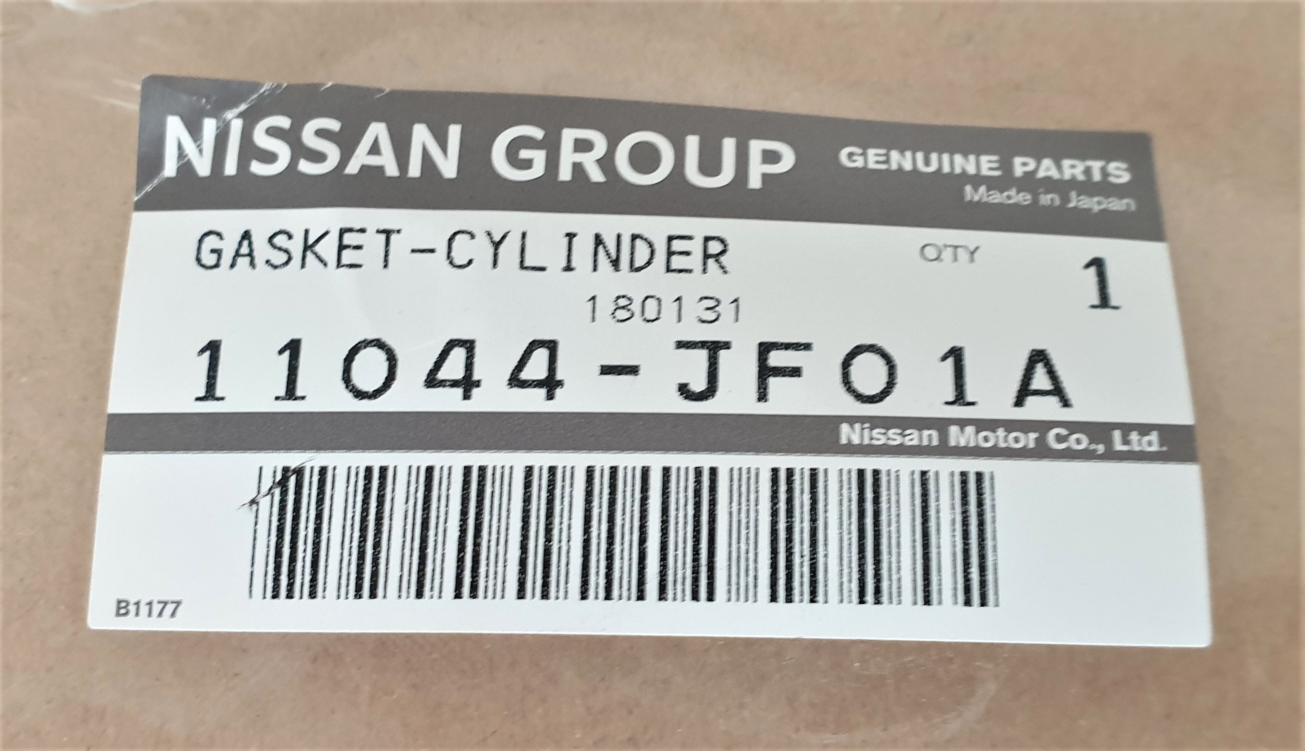 Nissan OEM head gasket for VR38 - 11044-JF01A