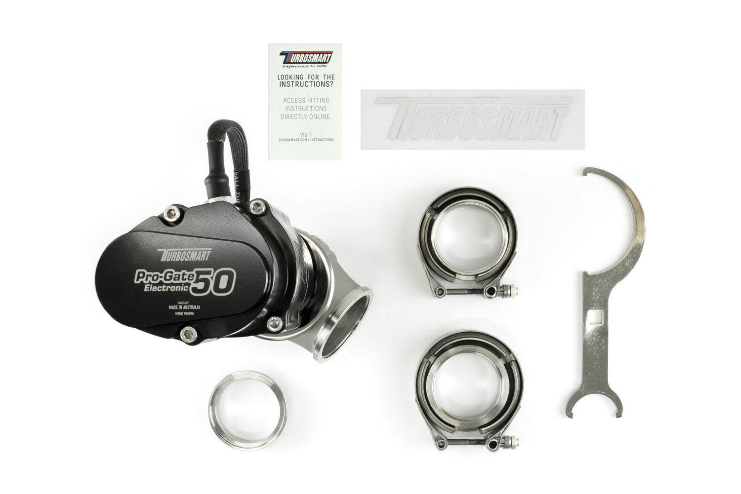 Turbosmart GenV Electronic ProGate50 Electronic Wastegate