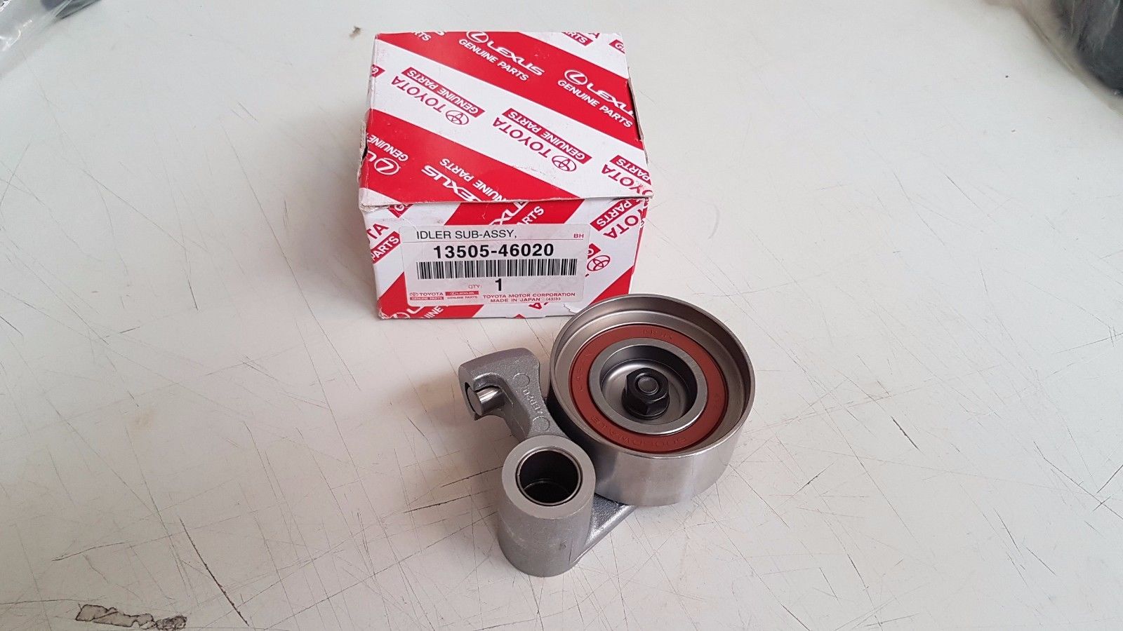 Toyota OEM timing belt idler pulley - 1JZ