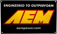 AEM BANNER, AEM 30" X 18"