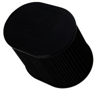 AEM AIR FILTER; 4" X 9" DSL OVAL DRYFLOW