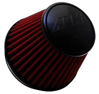 AEM AIR FILTER; 6" X 5" X 4.75"T DRYFLOW