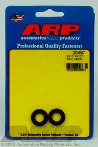 ARP 3/8 ID 3/4 OD black washers