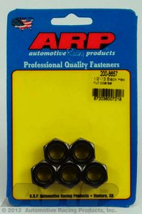 ARP 1/2-13 black coarse hex nut kit