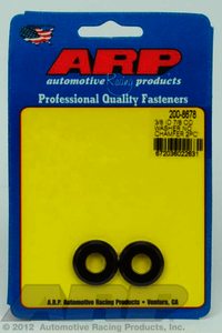 ARP 3/8 ID 7/8 OD(radiused) black washers