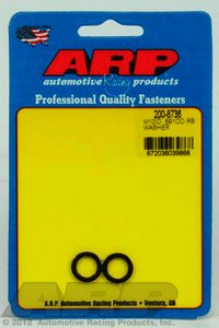 ARP M10 ID .591 OD black washers