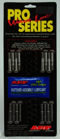 ARP SB Chevy 283-327 & Inline 6 wave-loc rod bolt kit