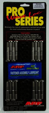 ARP SB Ford 351C wave-loc rod bolt kit