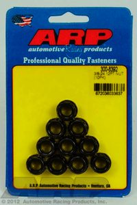 ARP 3/8-24, 1/2 socket, .645 flange OD, 12pt nut kit