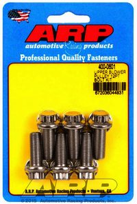 ARP Upper blower pulley SS 12pt bolt kit