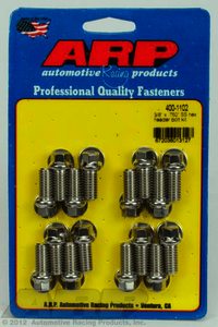 ARP 3/8 x .750 SS hex header bolt kit