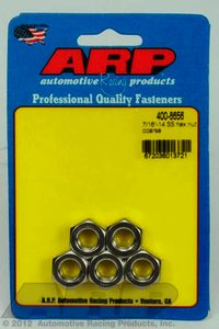 ARP 7/16-14 SS coarse hex nut kit