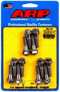 ARP SBC/GENIII LS 3/8 flange SS hex header bolt kit