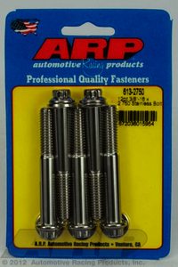 ARP 3/8-16 x 2.750 12pt SS bolts