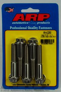 ARP 7/16-14 X 2.250 12pt 1/2 wrenching SS bolts