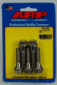 ARP 3/8-16 x 1.500 12pt 7/16 wrenching SS bolts