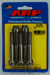 ARP 3/8-16 x 2.500 12pt 7/16 wrenching SS bolts