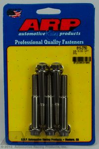 ARP 3/8-16 x 2.750 12pt 7/16 wrenching SS bolts