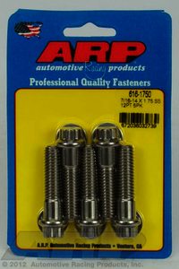 ARP 7/16-14 X 1.750 12pt SS bolts