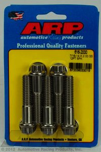 ARP 7/16-14 X 2.000 12pt SS bolts