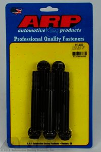 ARP 1/2-13 x 4.000 hex black oxide bolts