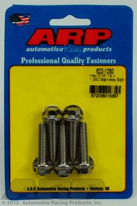 ARP 5/16-18 x 1.250 hex SS bolts