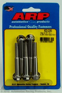 ARP 5/16-18 x 2.250 hex SS bolts