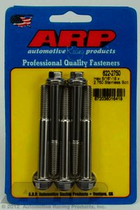 ARP 5/16-18 x 2.750 hex SS bolts