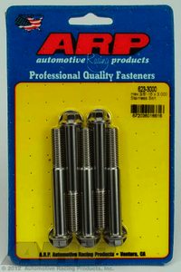 ARP 3/8-16 x 3.000 hex SS bolts