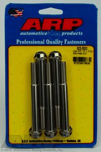 ARP 3/8-16 x 3.500 hex SS bolts