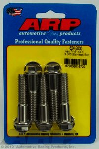 ARP 7/16-14 X 2.000 hex 1/2 wrenching SS bolts