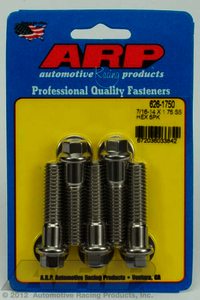 ARP 7/16-14 X 1.750 hex SS bolts