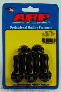 ARP 1/2-13 x 1.250 12pt black oxide bolts