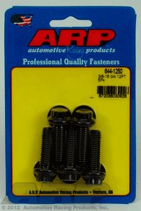 ARP 3/8-16 x 1.250 12pt 7/16 wrenching black oxide bolts