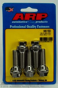 ARP 1/2-13 X 1.500 hex SS bolts