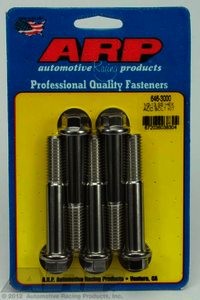 ARP 1/2-13 x 3.000 hex SS bolts