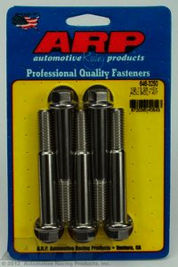 ARP 1/2-13 x 3.250 hex SS bolts