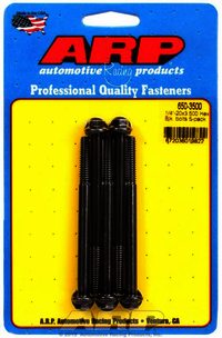 ARP 1/4-20 X 3.500 hex black oxide bolts