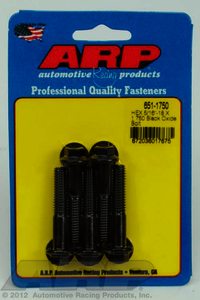 ARP 5/16-18 X 1.750 hex black oxide bolts