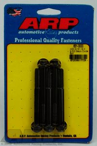 ARP 5/16-18 X 3.000 hex black oxide bolts