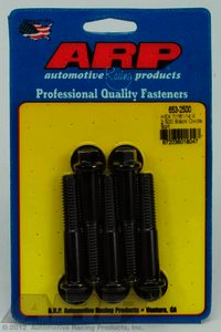 ARP 7/16-14 X 2.500 hex black oxide bolts