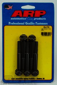 ARP 3/8-16 x 2.750 hex 7/16 wrenching black oxide bolts