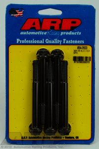 ARP 3/8-16 x 3.500 hex 7/16 wrenching black oxide bolts