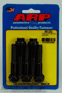 ARP 7/16-14 X 2.250 hex 1/2 wrenching black oxide bolts