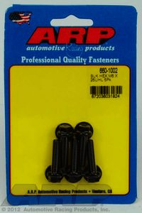 ARP M6 x 1.00 x 25 hex black oxide bolts