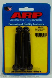 ARP M6 x 1.00 x 70 hex black oxide bolts