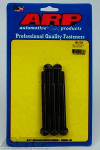 ARP M8 x 1.25 x 100 hex black oxide bolts