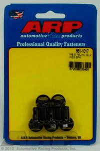 ARP M8 x 1.25 x 16 hex black oxide bolts